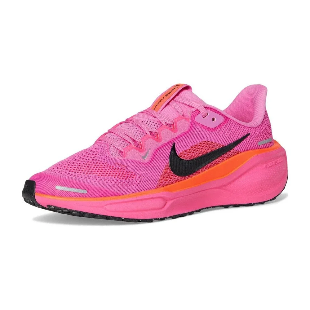 Nike Big Kid Air Zoom Pegasus 41 Pink/Red Playful Pink/Off Noir/Hyper Pink